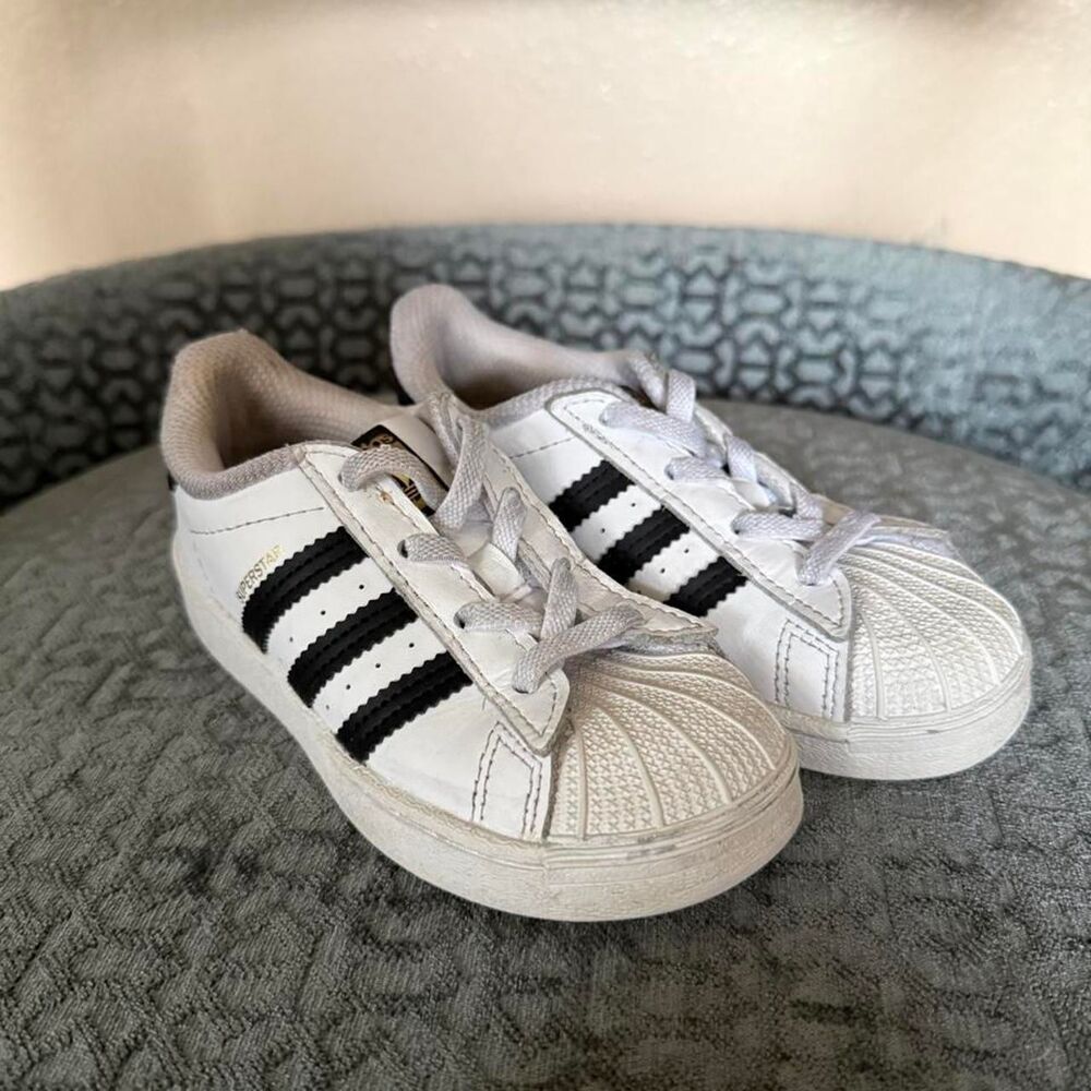 Adidas Men's White and Grey Trainers
